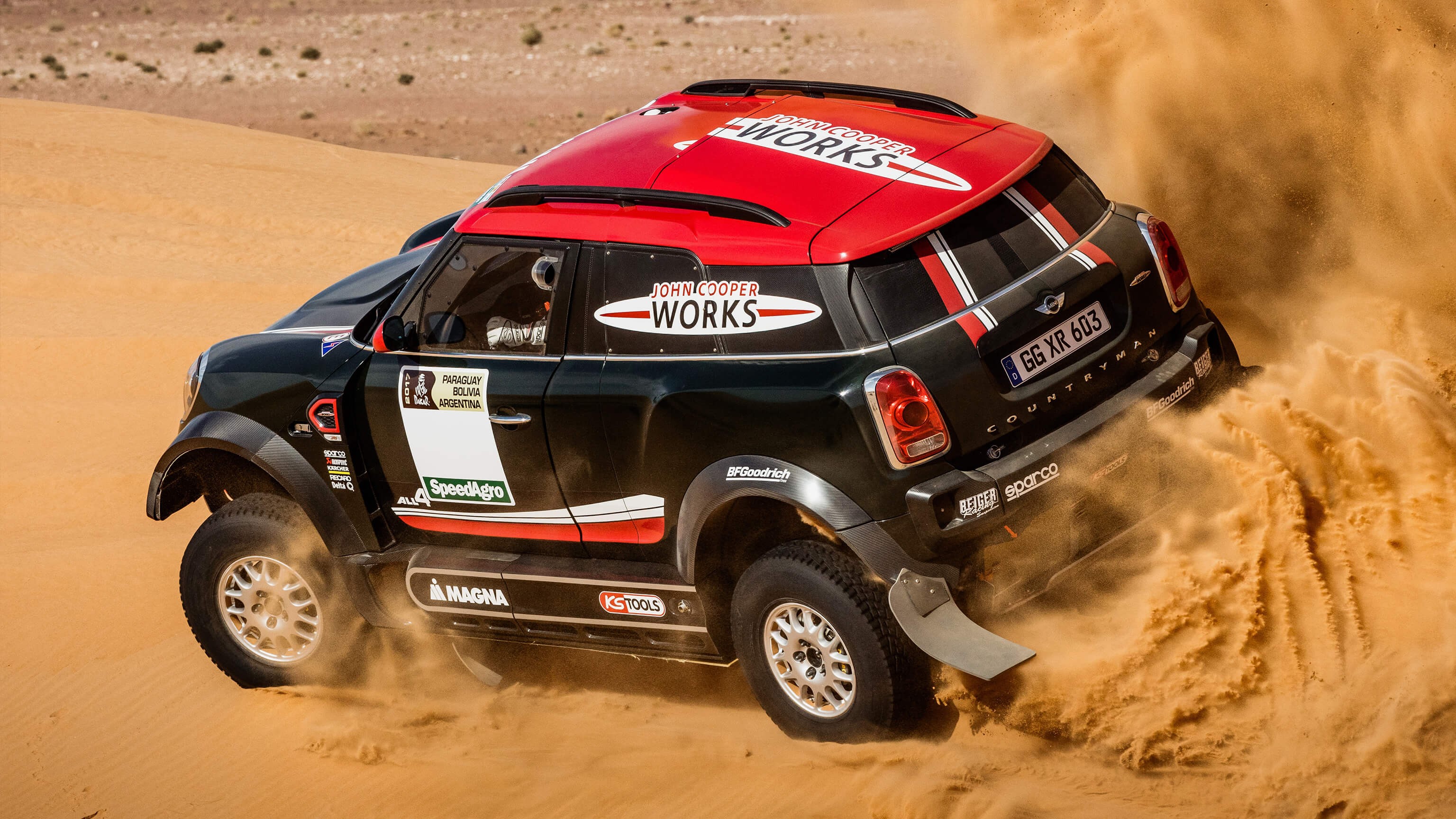 X-raid MINI John Cooper Works Rally car – Dakar Rally X-raid MINI John Cooper Works Rally car – Dakar Rally